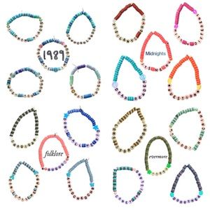 25 Taylor Swift Handmade Bracelets